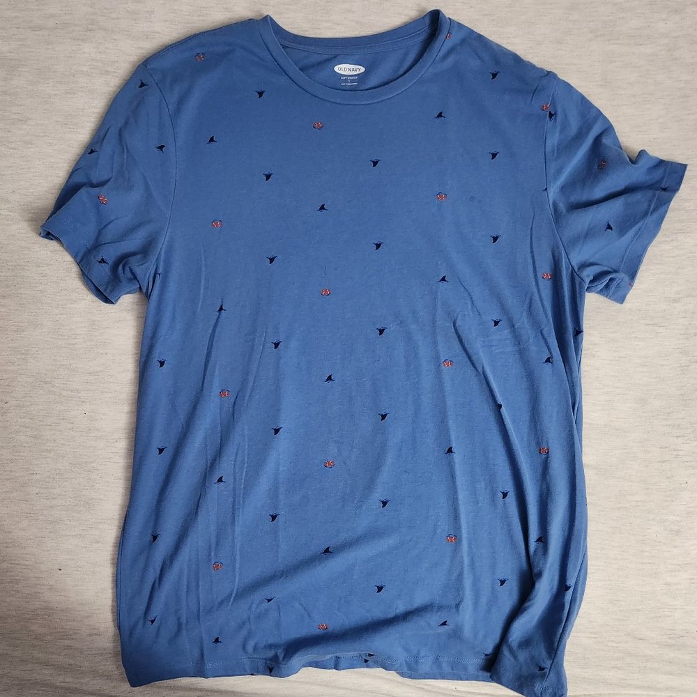 Old Navy Shark Print Tee